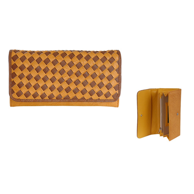 AB Collezioni Yellow Curry Wallet