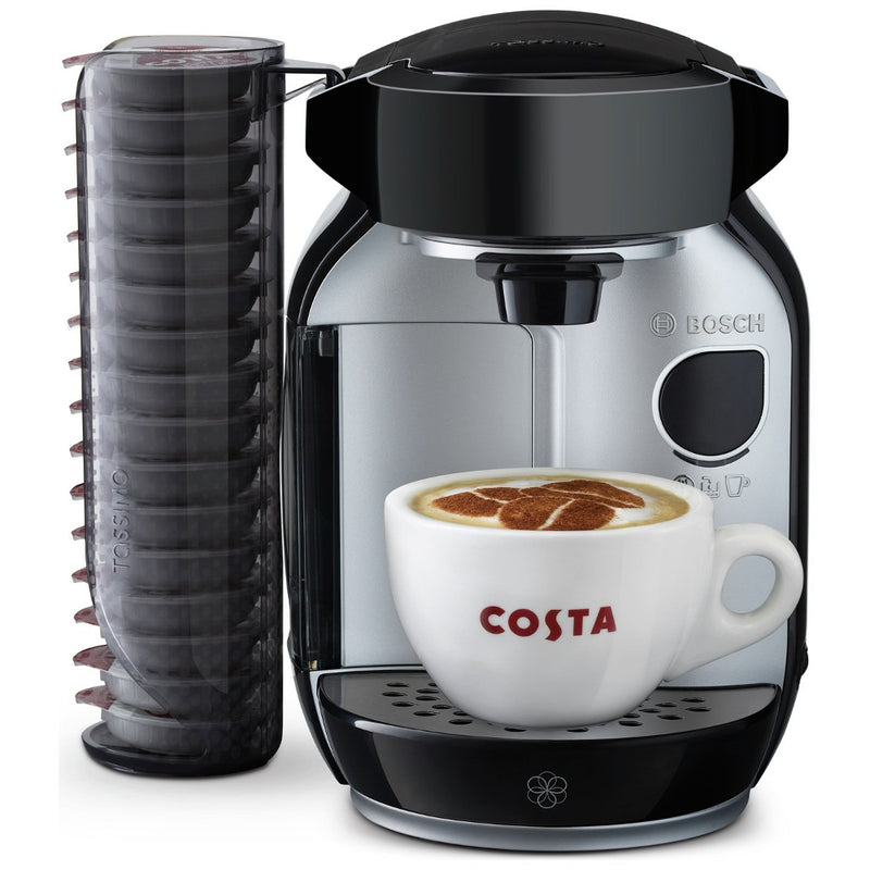 Bosch Tassimo Caddy T75 Coffee Pod Machine - 1.2L, 32 Pod Holder and Brita Filter