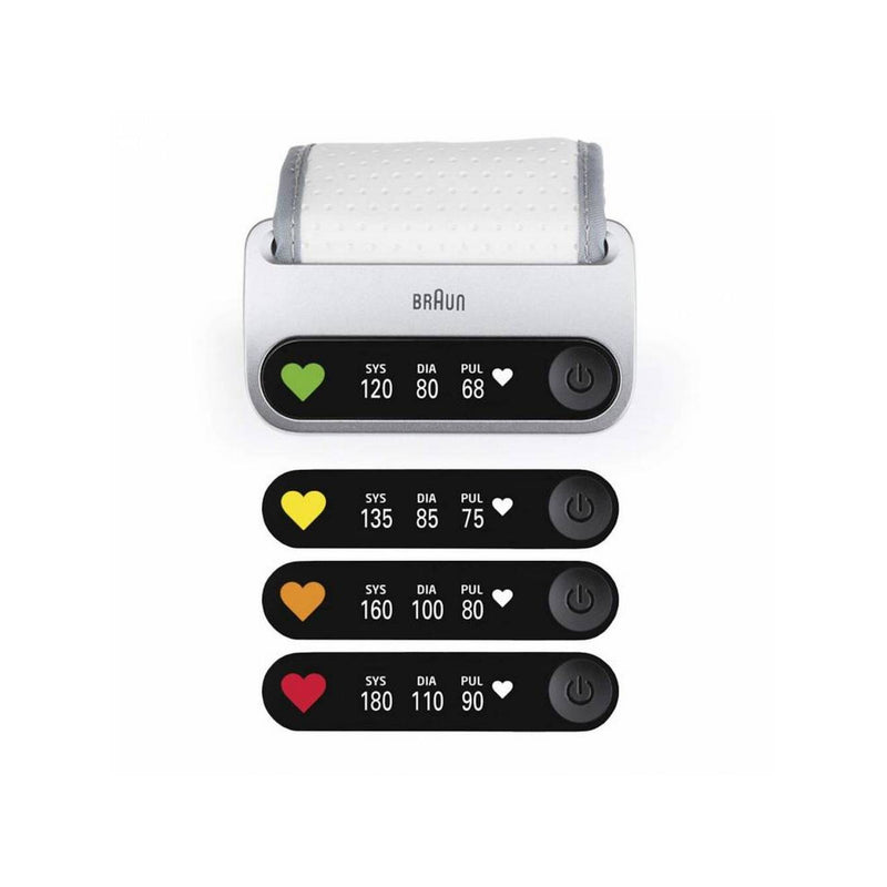 Braun iCheck 7 Wrist Blood Pressure Monitor, Portable - BPW4500CEME