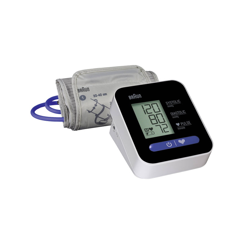 Braun BUA5000E1 ExactFit 1 Blood Pressure Monitor, One Button Operation