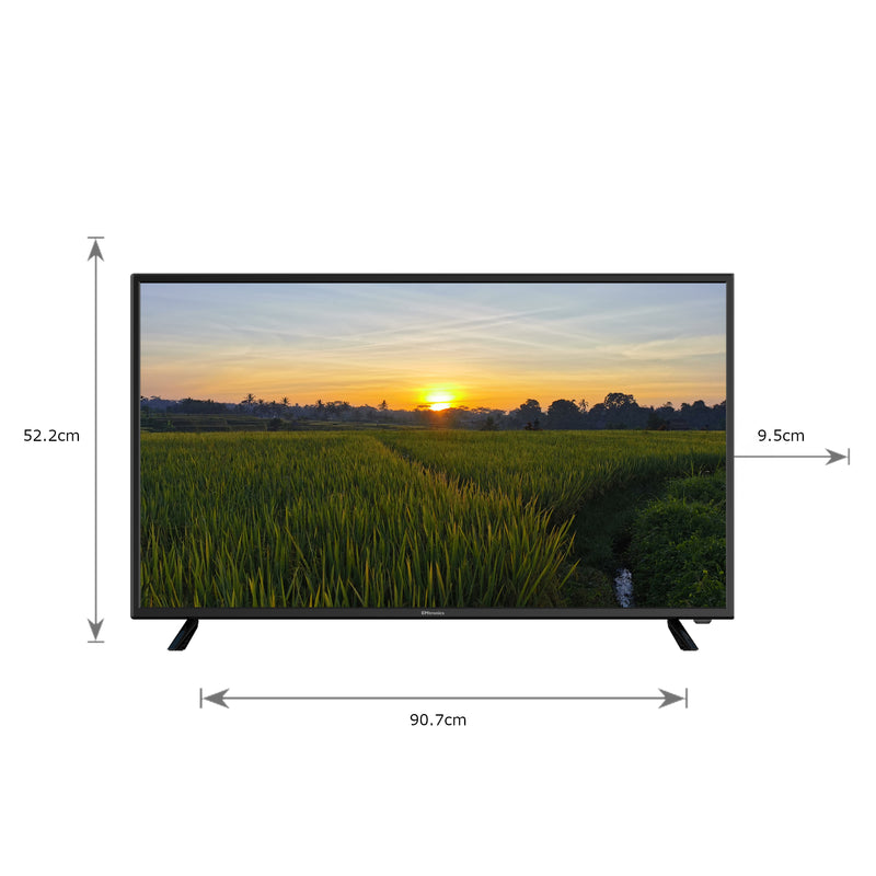 EMtronics 40" Full HD 1080p LED TV with Built-in DVD Player