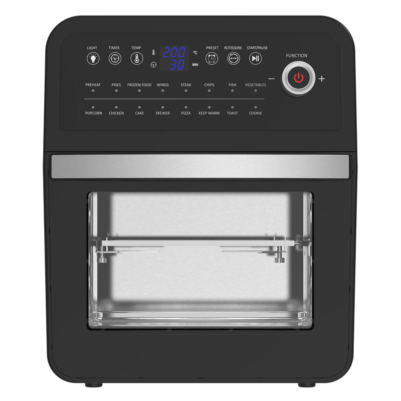EMtronics Digital 12L Oven Combi Digital Air Fryer - Black