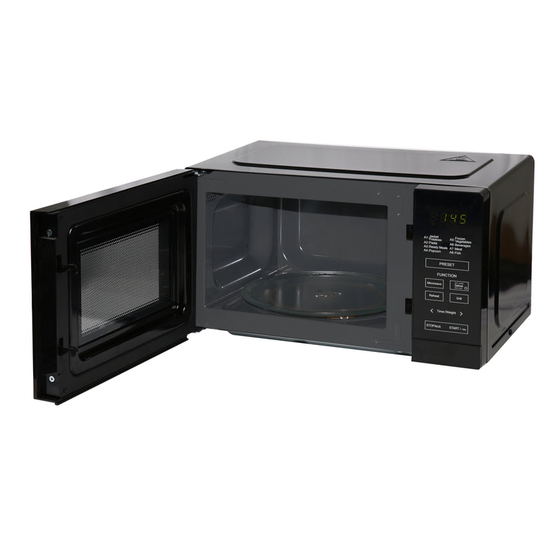 EMtronics 20 Litre Microwave 700W with Grill - Black