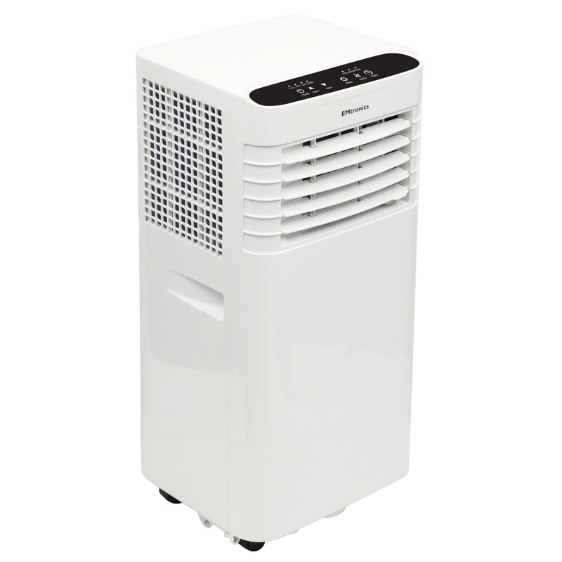 EMtronics 7K BTU Portable Air Conditioner Dehumidifier Fan and Window Vent Kit