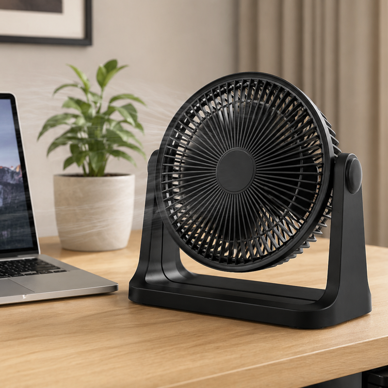 EMtronics 9-Inch Turbo Fan with 3 Speeds