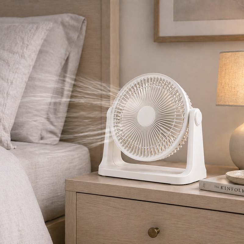 EMtronics 9-Inch Turbo Fan with 3 Speeds