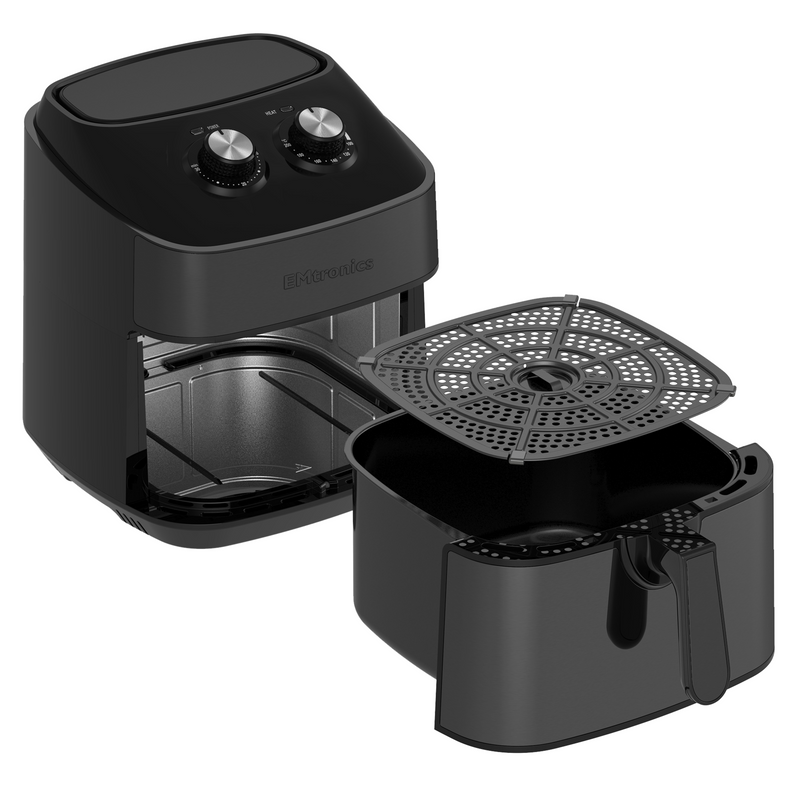 EMtronics EMAFS9B 9 Litre Air Fryer - Black