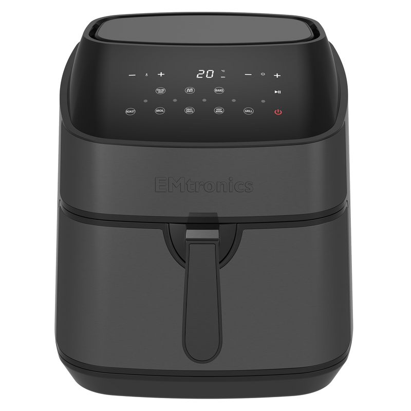EMtronics EMAFSD9B Digital 9L Air Fryer - Black
