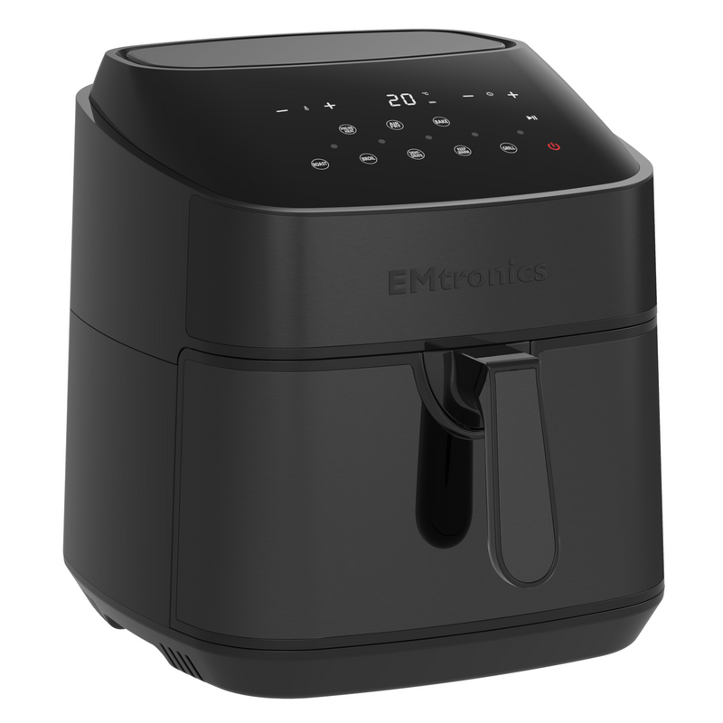 EMtronics EMAFSD9B Digital 9L Air Fryer - Black