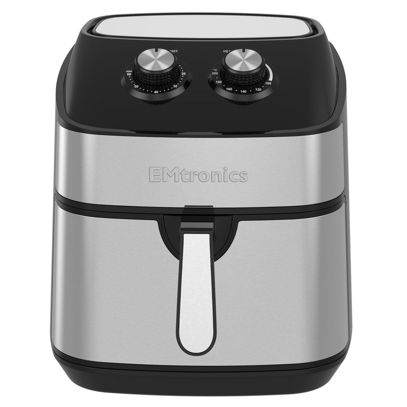 EMtronics EMAFS9S 9 Litre Air Fryer - Stainless Steel