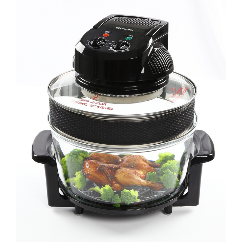 EMtronics EMHO17EXB 17 Litre Halogen Oven - Black