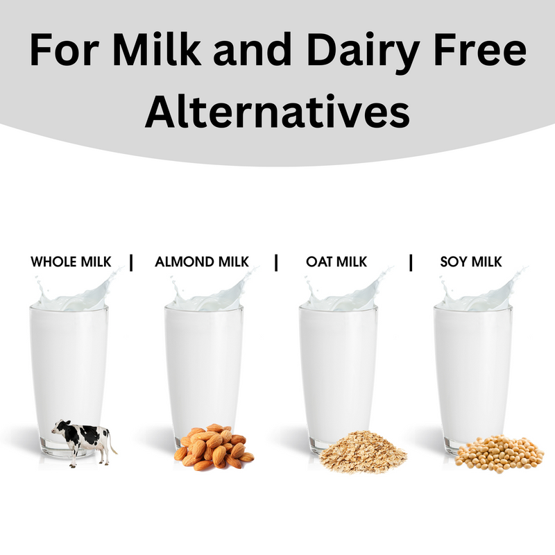 EMtronics Battery Operated Milk Frother, One Touch Function