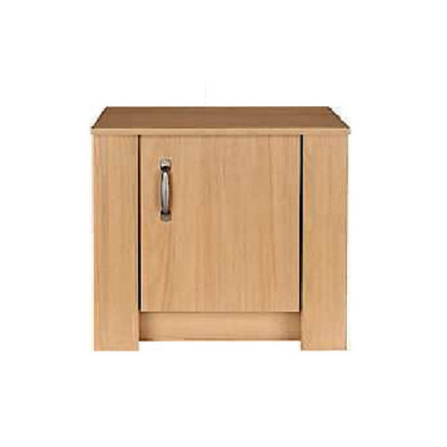 Hawley Wessa Oak Finish Bedside Table Flat Pack
