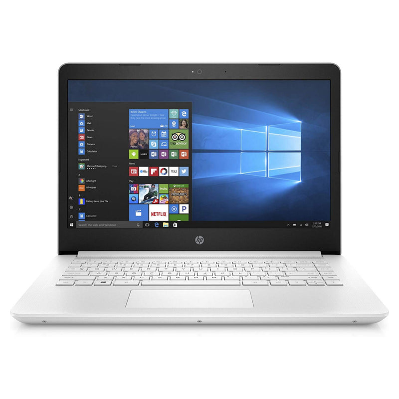 HP 14-bp060sa 14" Inch Windows 10 Laptop Core i3-6006U 4GB 500GB in Snow White (Refurbished B)