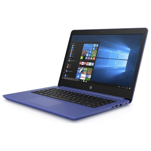HP 14-bp073sa 14" Blue Laptop Intel Core i3, 4GB RAM, 128GB eMMC Windows 10 (Refurbished B)