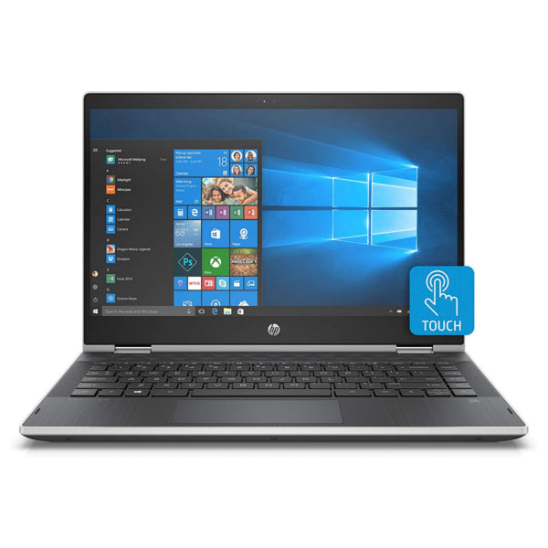 HP 14-CD0522SA 14" Inch x360 Silver Laptop Intel i3-8130U 2.2GHz 8GB / 128 SSD (Just Like New)