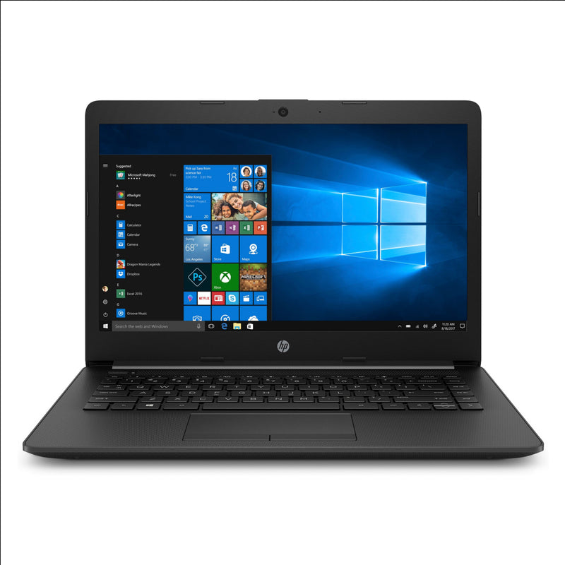 HP Notebook 14" Inch Laptop with 4GB RAM, 64GB eMMC and Windows 10 - Black