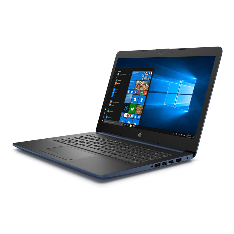 HP 14" Inch Notebook Laptop with 4GB RAM, 128GB SSD and Windows 10 - Blue