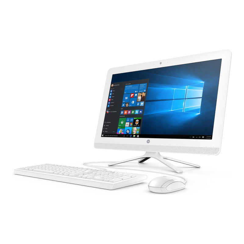 HP 22" Inch All-in-One Desktop PC with 1TB HDD, Optical DVD-Drive and Windows 10 (Not Brand New)