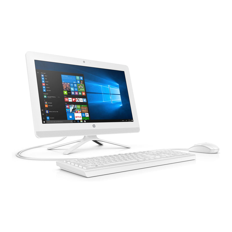 HP 22" Inch All-in-One Desktop PC with 1TB HDD, Optical DVD-Drive and Windows 10 (Not Brand New)