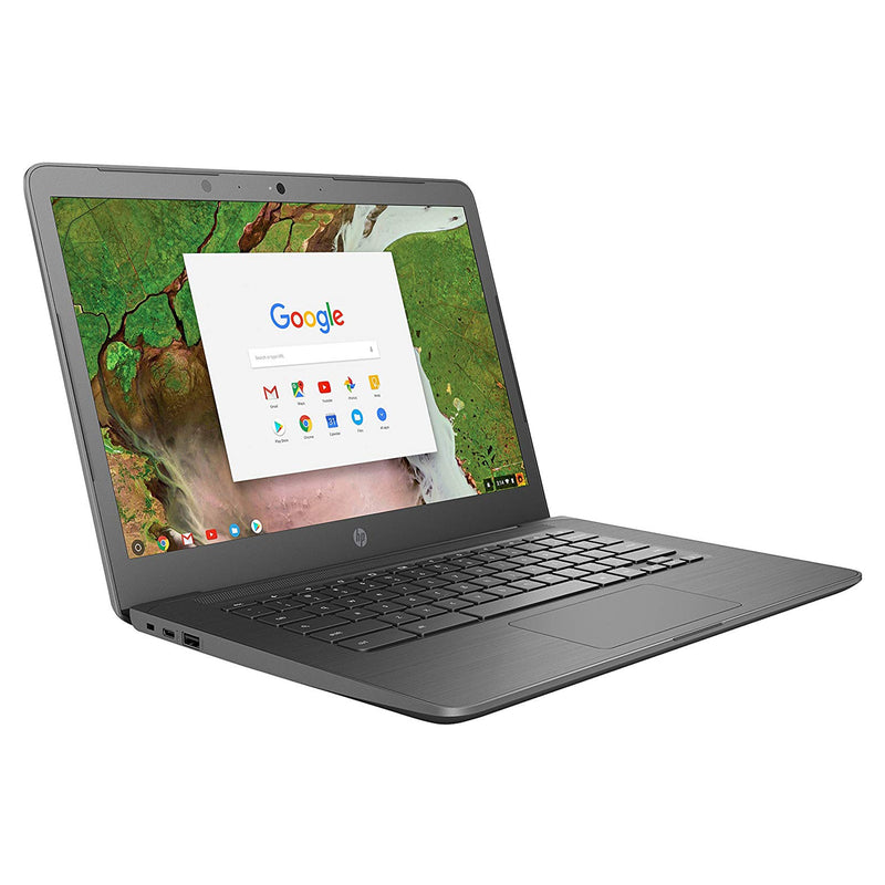 HP Chromebook 14" Inch Laptop with 4GB RAM, 32GB eMMC and Chrome OS - Grey