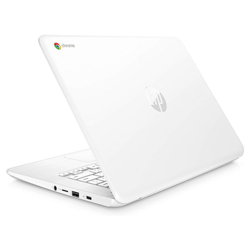 HP Chromebook 14" Inch Laptop with 4GB RAM, 32GB eMMC and Chrome OS - White