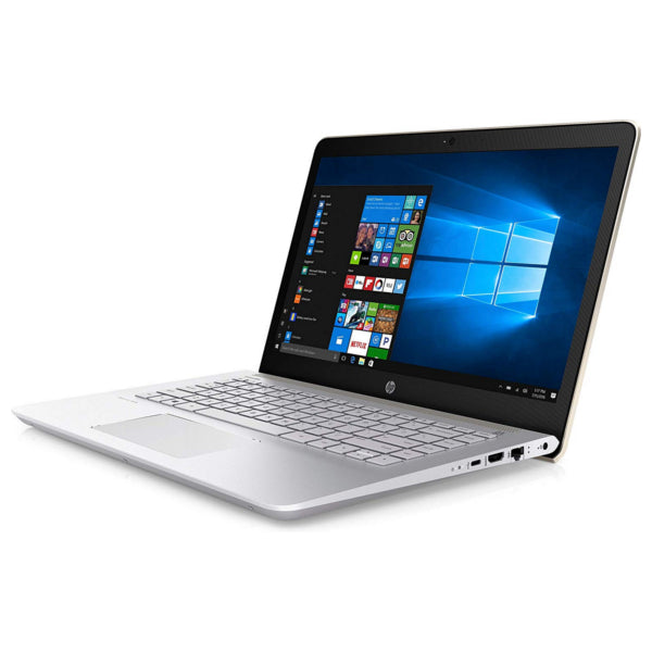 HP Pavilion 14-bk154sa 14" Gold Laptop Intel Core i5-8250U, 128GB SSD, 8GB RAM (Refurbished B)