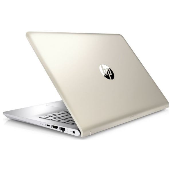HP Pavilion 14-bk154sa 14" Gold Laptop Intel Core i5-8250U, 128GB SSD, 8GB RAM (Refurbished B)