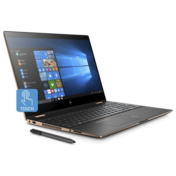 HP Spectre x360 15.6" Intel Core i7 Silver Touchscreen 2 in 1 Laptop 512GB SSD (Refurbished B)