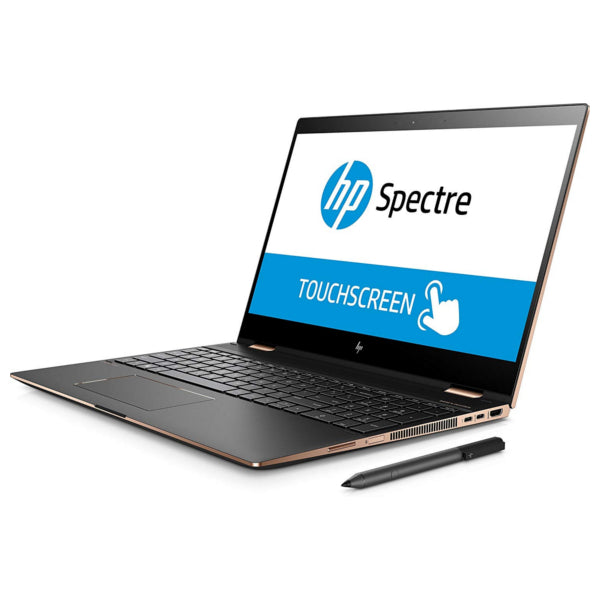 HP Spectre x360 15.6" Intel Core i7 Silver Touchscreen 2 in 1 Laptop 512GB SSD (Refurbished B)