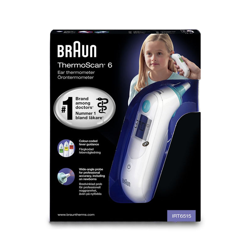 Braun IRT6515 ThermoScan 6 Ear Thermometer