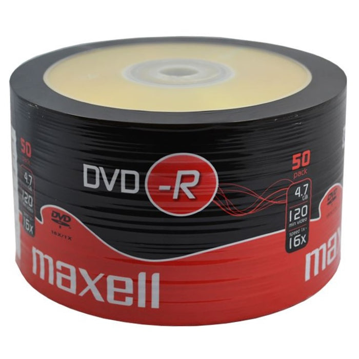 MAXELL 50 x DVD-R 4.7GB Blank Recordable Digital Discs