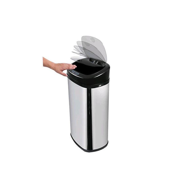 Morphy Richards Square Sensor Bin 42 L Silver