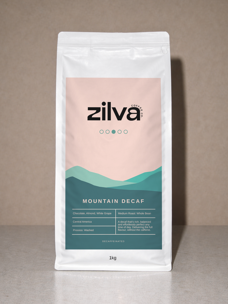 Mountain Decaf Coffee Beans - Medium Roast - 1Kg