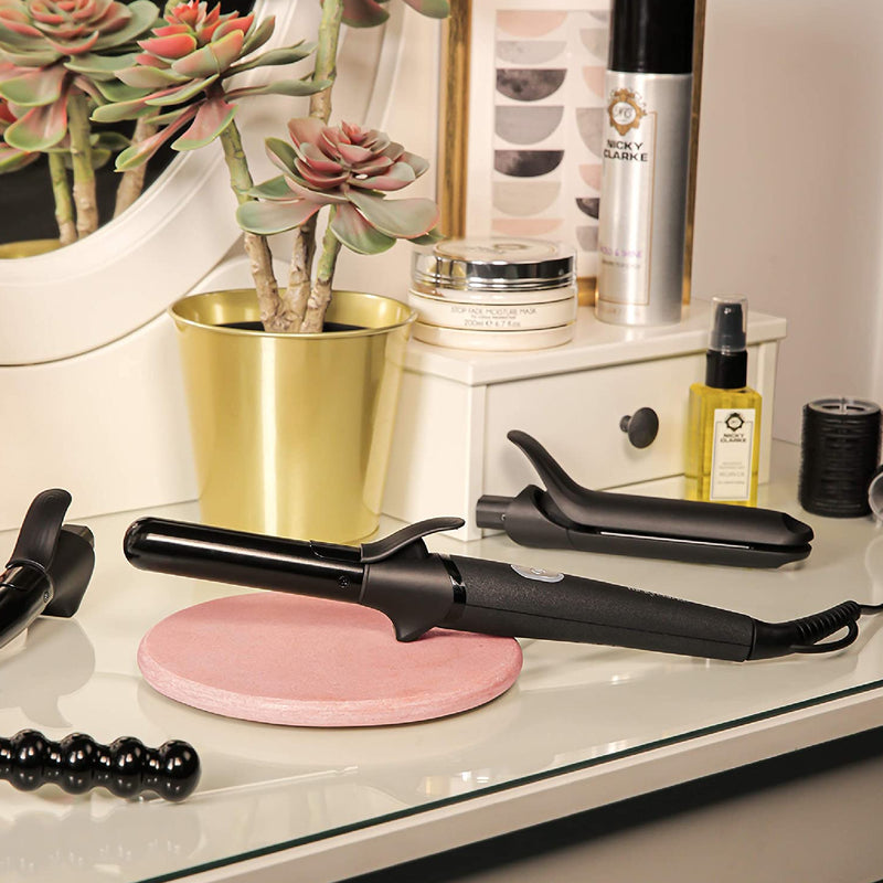 Nicky Clarke 4-in-1 Multistyler Hair Curler, Straightener Set, Easy Grip Handle