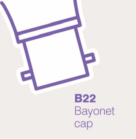 3 x Philips B22 Bayonet Cap 6W LED Light Bulb - 470Lm