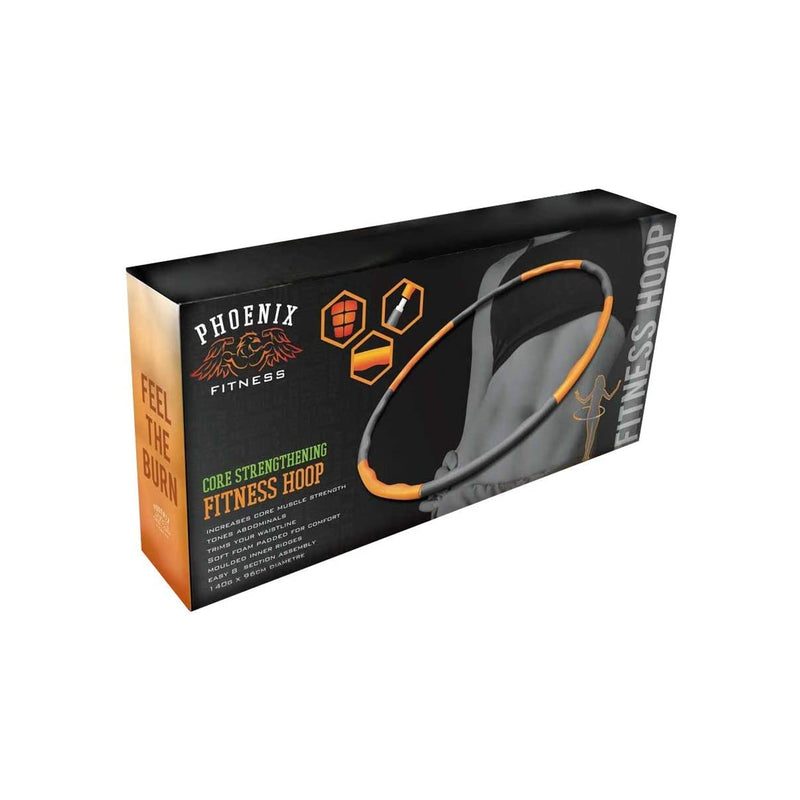 Phoenix Fitness 1.1kg Weighted Foam Hula Hoop - Fitness Ring