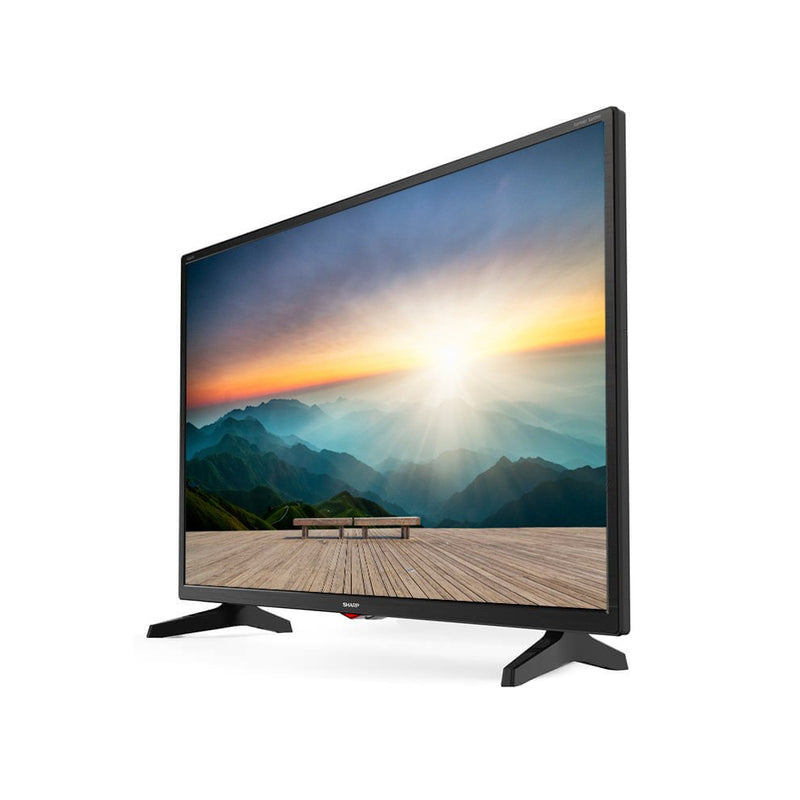 Sharp Black 32" Inch HD Ready LED TV Dolby Digital with Freeview HD and USB PVR