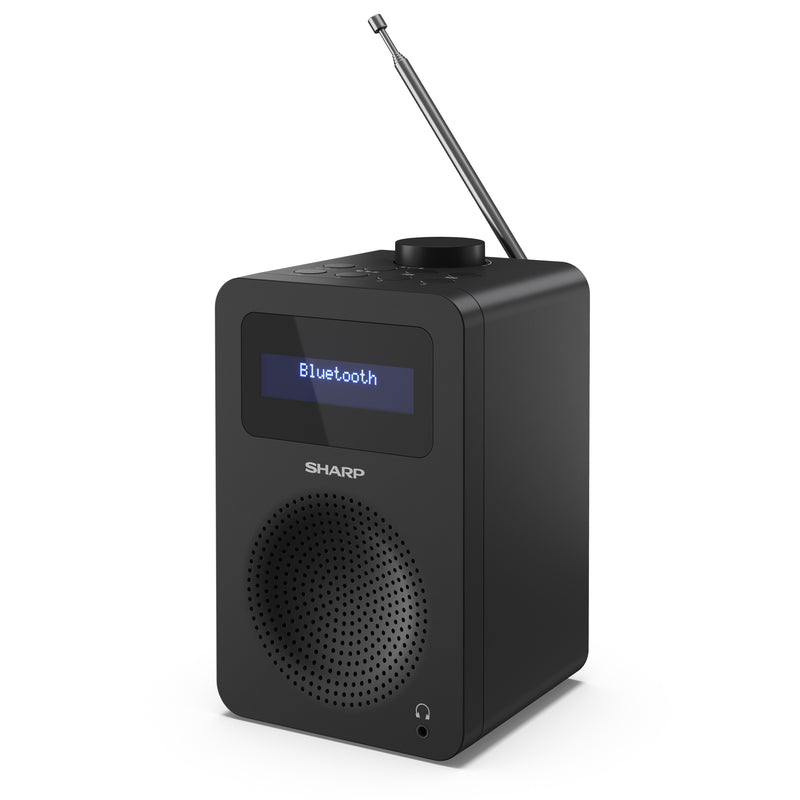 Sharp DR-430 DAB Tokyo Digital Radio with Bluetooth - Midnight Black