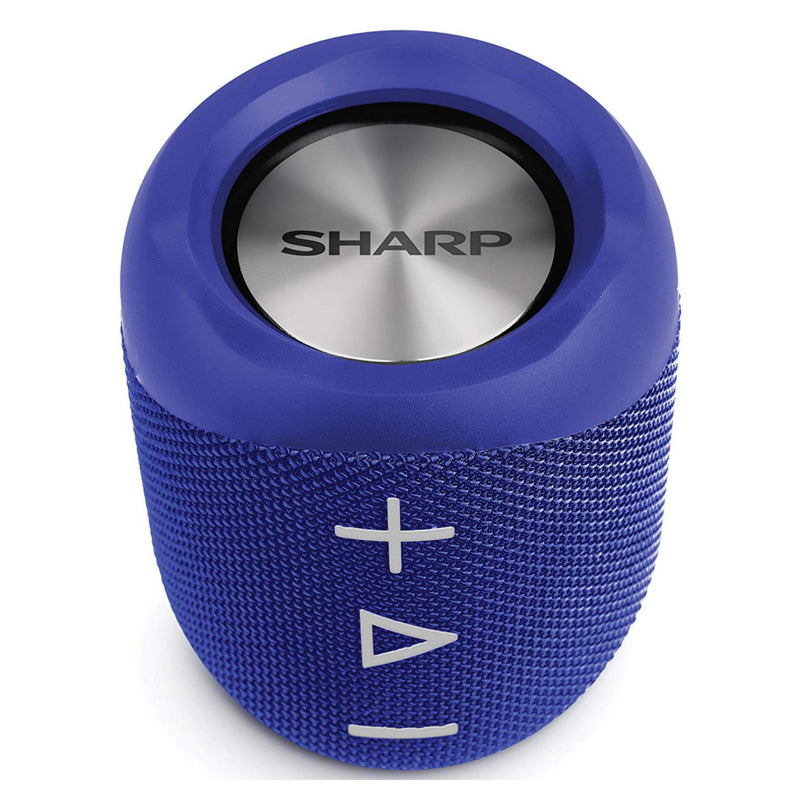 Sharp GX-BT180(BL) Blue 14W Splashproof Rechargeable Portable Bluetooth Speaker
