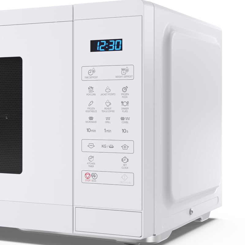 Sharp 25L 900W Microwave - Crystal White