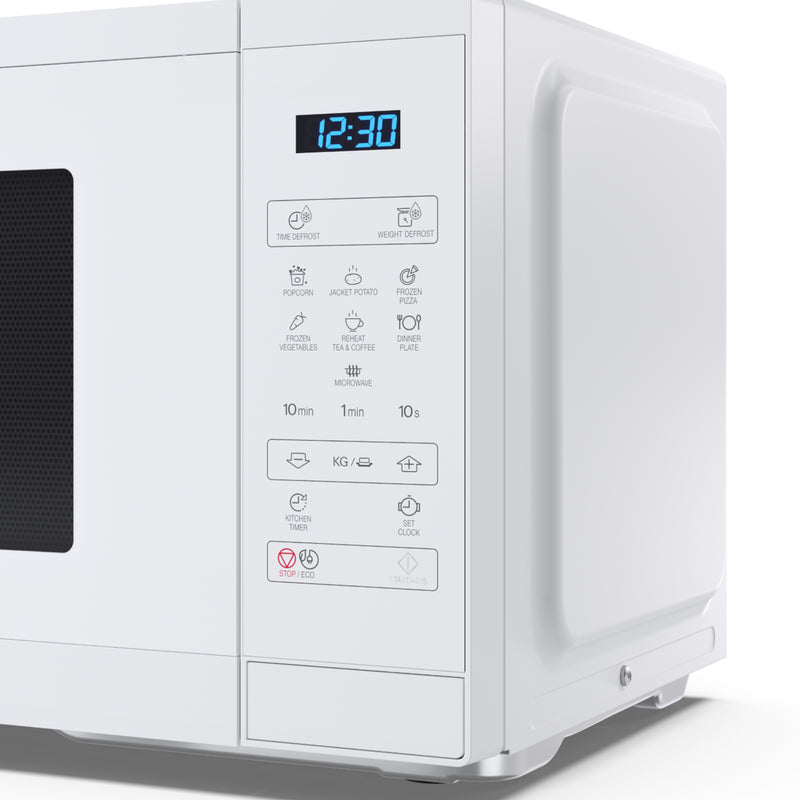 Sharp 25L Microwave 900W Digital Touch Control - Crystal White