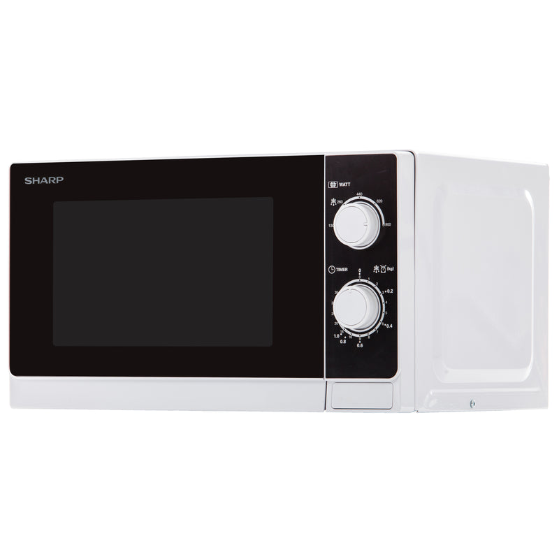 Sharp R200BKW-UK 20 Litre 800W Microwave - White