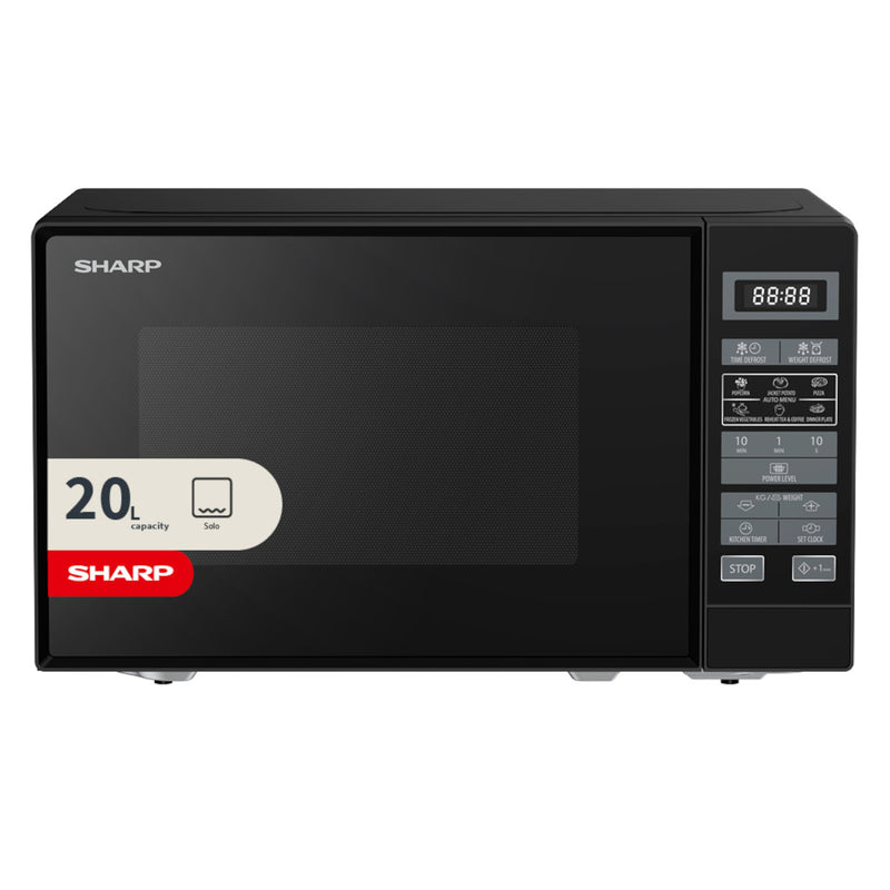 Sharp RDS202TB-UK 20 Litre 800W Microwave - Black