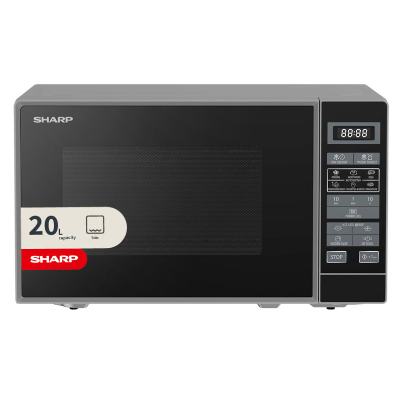 Sharp RDS202TS-UK 20 Litre 800W Microwave - Silver