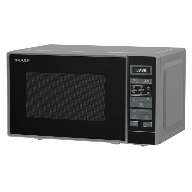 Sharp RDS202TS-UK 20 Litre 800W Microwave - Silver