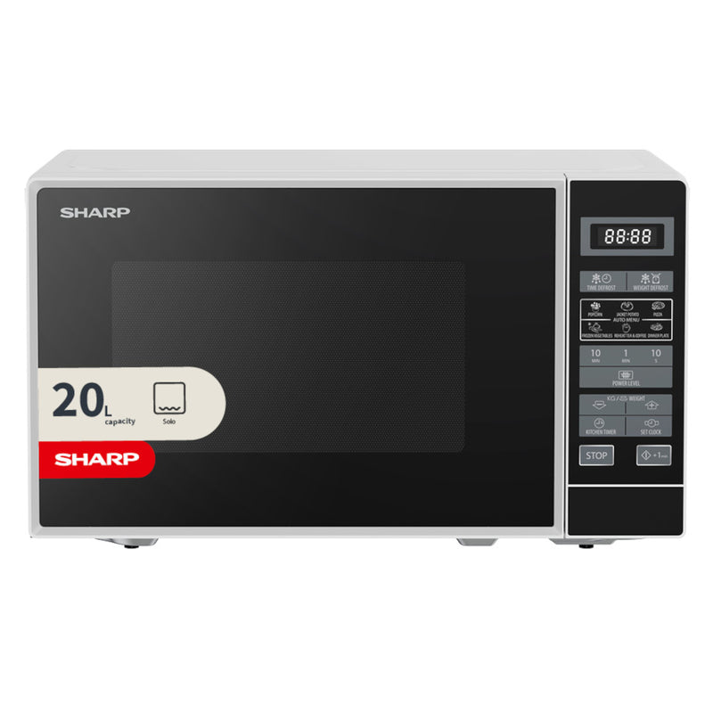 Sharp RDS202TW-UK 20 Litre 800W Microwave - White