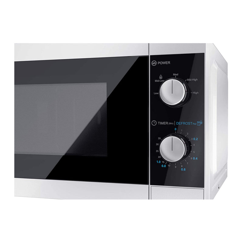 Sharp YC-MS01U-W White 20 Litre 800W Microwave With Defrost Settings