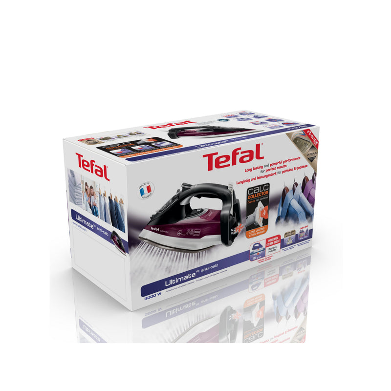 Tefal Ultimate Anti Scale 3000W Steam Iron - Purple
