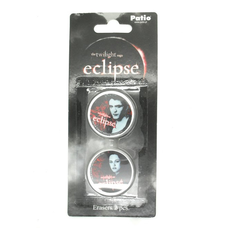 Twilight Edward & Bella Eclipse Saga Eraser 2 Piece Set